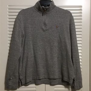 Polo Ralph Lauren Grey Estate Rib Pullover Size S